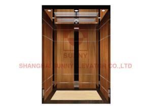 Wholesale 8 Passengers VVVF 1600kg Mirror Etching Motor Roomless Lift Elevator from china suppliers