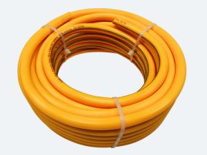 Wholesale 8.5mm Yellow Braided Flexible PVC Spray Hose Pipe Plastic High Pressure from china suppliers