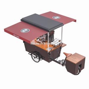 Wholesale 150KG Disc Brake Reverse Food Tricycle Street Coffee Cart from china suppliers