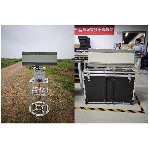 Anti Jamming Capability UAV Detection Radar For Clean Signals High Precision