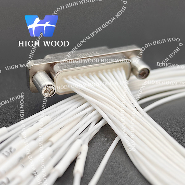 J30J SERIES MICRO-D Connectors,J30J-25TJL L=300,J30J SERIES TWISTED PIN MICRO RECTANGULAR ELECTRICAL CONNECTOR