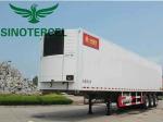 Frozen Food Refrigerated Semi Trailer 39000kg Semi Freezer Trailer For