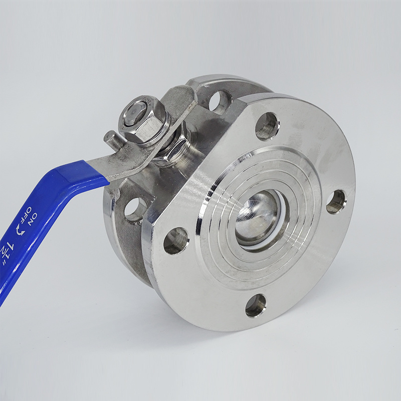 CF8 Pair Clamp Thin Ball Valve Flange Ends