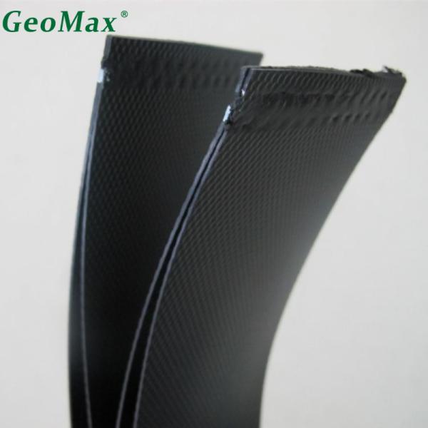 Black HDPE Geocell 100mm Height 356mm Welding Space For Pavement Bike Lanes