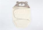 Warm Newborn Baby Swaddle Wrap Blanket , Summer Infant Swaddle Blanket