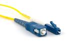 SC LC Patch Cable Fiber Optic Patch Leads 3.0mm Violet Color OFNR Outer Jacket