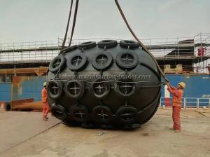 Wholesale Inflatable Floating Pneumatic Rubber Fenders 50kPa 80kPa Easy Installation from china suppliers