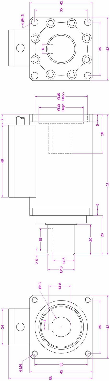 rotating torque measurement sensor