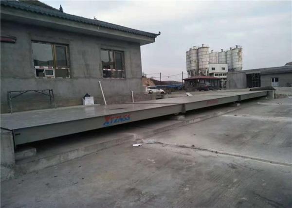 Digital Type Truck Vehicle Weighbridge Rust Proof Painting Surface 6 - 24m