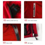 Garment Manufacturer Quality Heated Softshell Jacket Waterproof Breathable