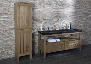 Wholesale Anti Scratch Marble Bathroom Countertops , Prefab Granite Countertops Easy Install from china suppliers