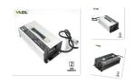 72V 15A Sealed Lead Acid Battery Charger 110V or 230Vac Max 88.2Vdc Charging
