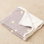 Pet Blanket Autumn Winter Warm Soft Dog Blanket Cat Mat Plaid Carpet Flannel