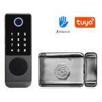 Waterproof Smart Door Lock Tuya TTlock Fingerprint Keyless IC Card Digital Door