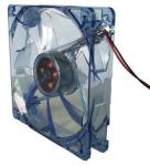 Transparent Blue Computer Case Cooling Fans , 12V Laptop Cooling Fan