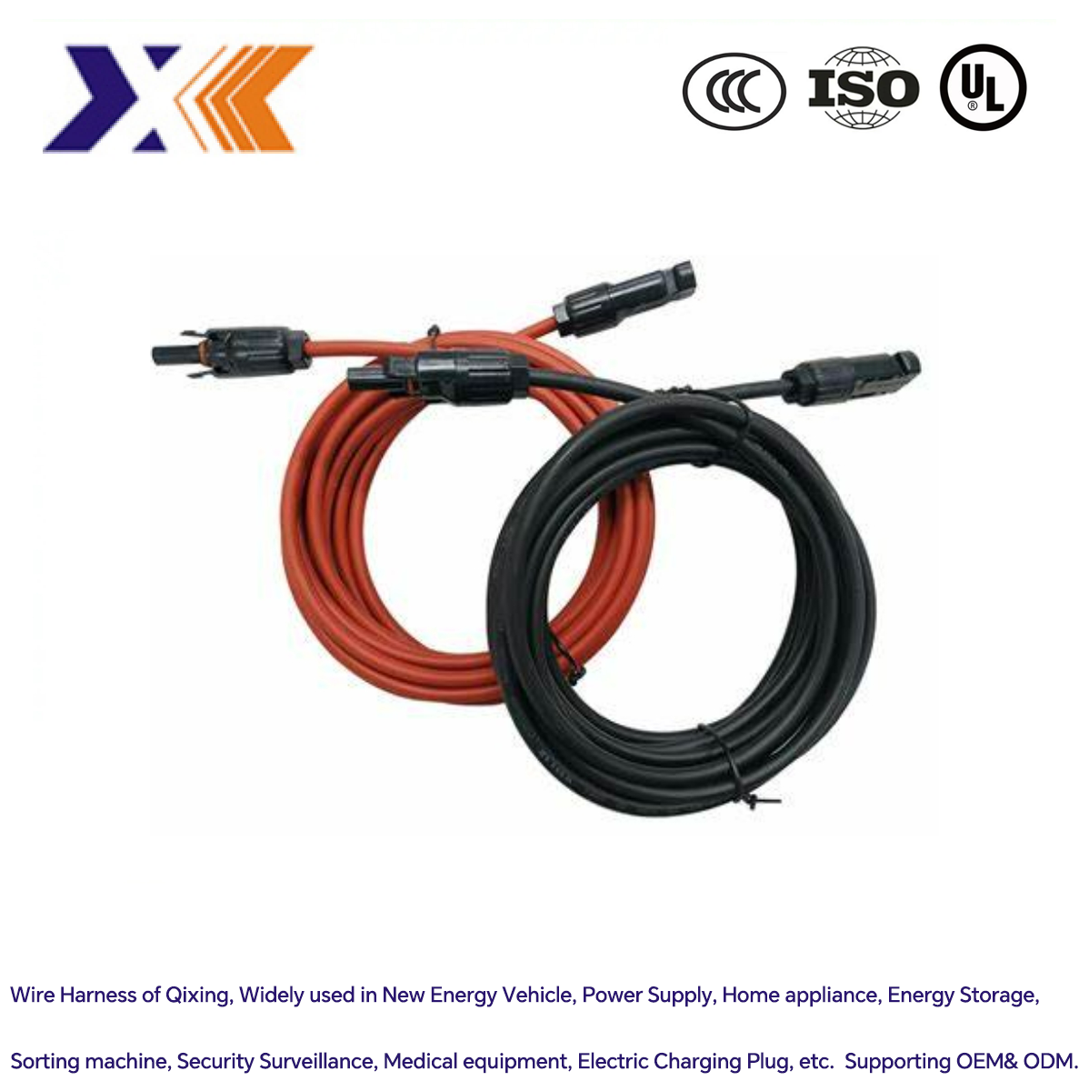 Car Model Lithium Battery Energy Storage Cable Power Cord Wire Harness in Varity of Length