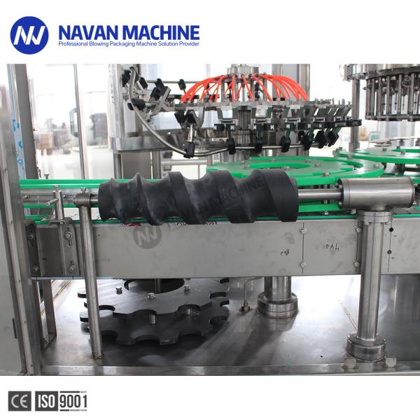 Automatic 24-24-8 Glass Bottle Carbonated Sparkling Drink Beer Filling Machine