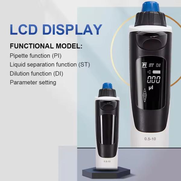 0.1-100ml Electronic Pipette Controller Laboratory Electronic Pipette Machine For Serological Pipette