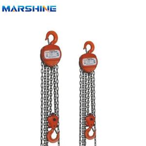 Wholesale Hand Lift Chain Block Tackle 5 Ton Crane Hoist For Warehouse from china suppliers