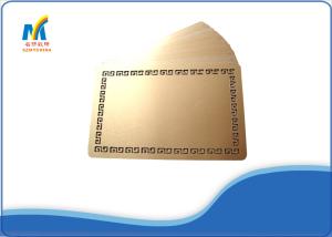 Wholesale Personal Sublimation Business Cards With 86*54 Mm Size , Blank Metal Membership Cards from china suppliers