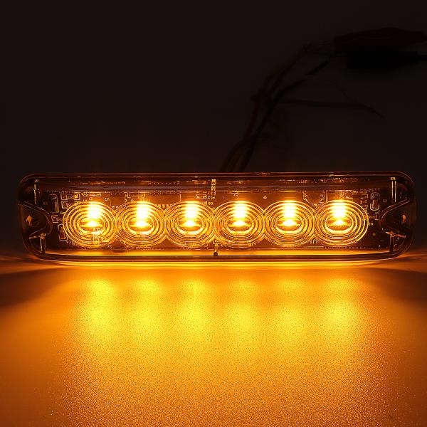IP67 Truck Strobe Led Light 18W LED Emergency Vehicle Lights With Function Flashing Pattern