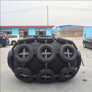 Wholesale 4.5*9m 50kpa Floating Rubber Pneumatic Marine Fender Black from china suppliers