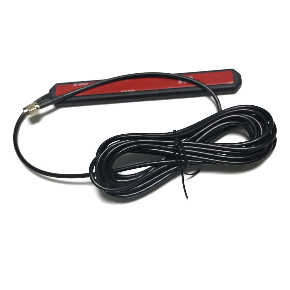 75ohm Impedance Radio Combination Thin Patch Film Internal Right Angle SMB Android Car DAB Antenna