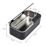 SUS304 18W 48kHz Portable Ultrasonic Cleaner Easy Operation