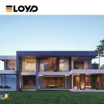 Powder Coated Aluminum Accordion Bifold Glass Doors Exterior Triple Glazing