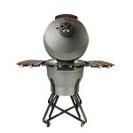 Outdoor Gray Ceramic Bbq Grill Backyard High-End Camping Cooking Stove