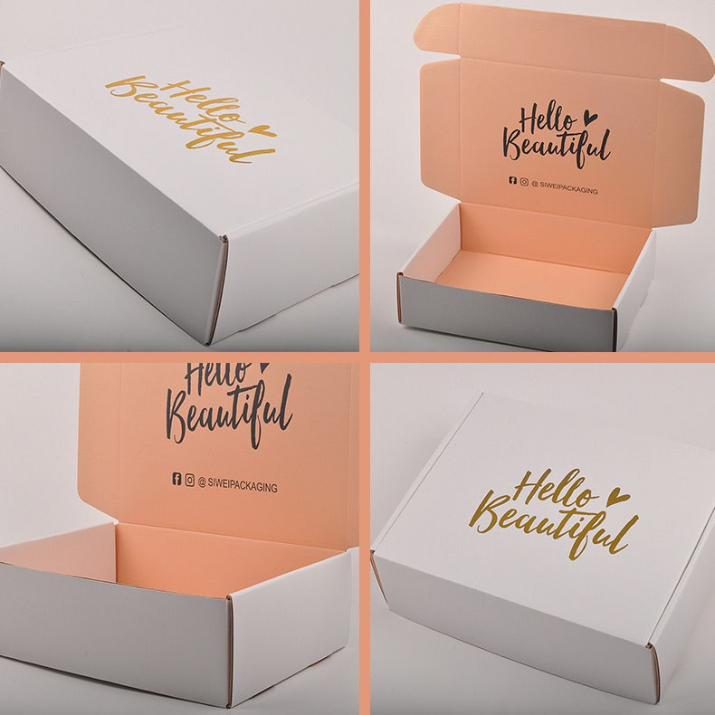 Gravnre Printing Custom Mailing Mailer for Apparel Clothing Shoes Gift Shipping Box