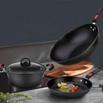 Home Medical Stone Non Stick Cooking Pot Set Kitchen Pots And Pans Cookware Sets