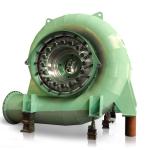 450 - 1000rpm Water Turbine Generator Vertical/Horizontal Installation 220V-690V