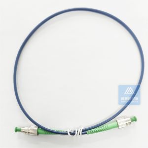 Buy cheap Simplex Armored Patch Cord 0.5m FC/UPC Connector 3.0mm Blue LSZH Flame Resistant from wholesalers