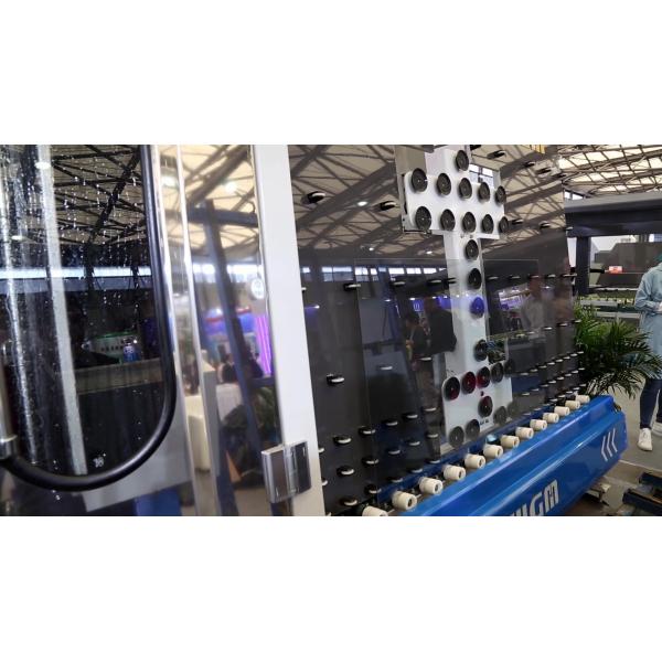 10KW Glass Processing Machines , Glass Loading Table PLC Control System