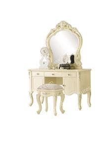Wholesale White antique styled furniture vanity dresser with mirror from china suppliers