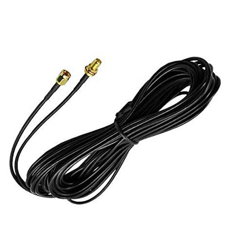 Custom RG 174 SMA Male to SMA Female Assembly Jumper RF Adapter Connectors Coaxial Cables