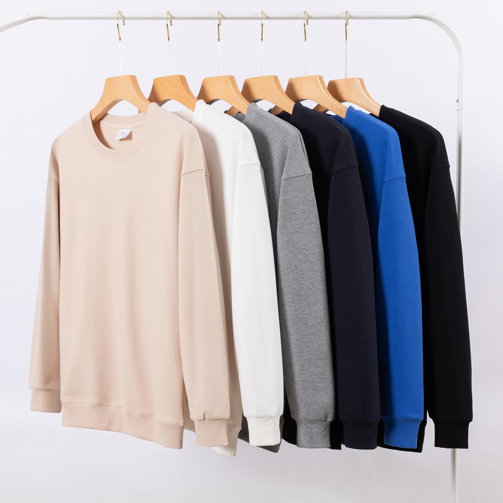 FODARLLOY Fashion Colors Beige Hoodie OEM Streetwear Essentials Oversize Unisex Pull Coat Men's Hoodies Pullover Red