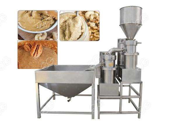 High Efficency Industrial Nut Butter Grinder , Electric Cashew Walnut Pecan Nut