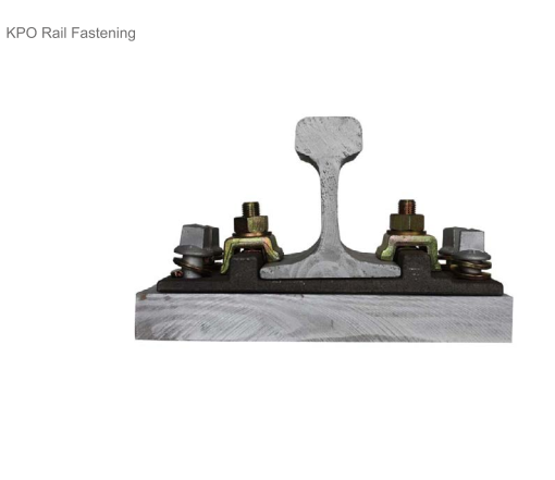 Custom SKL Crane Rail Clips E Clips Fasteners With Oxide Sprayed