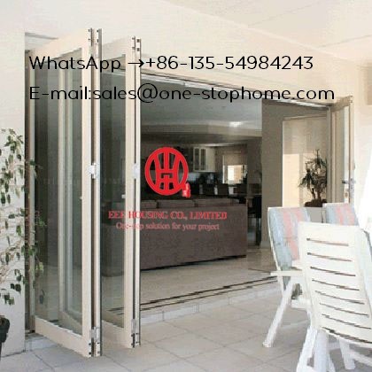 Door Unique,Top quality aluminum sliding folding glass doors with grilled design