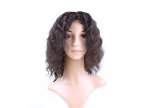 Wholesale Mixed Color 100% Peruvian Glueless Full Lace Human Hair Wig With Combs / Straps from china suppliers