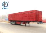 SINOTRUK Mechanical Suspension Tri Axle Semi Trailer Trucks
