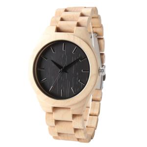 Wholesale Men Quartz Wooden Quartz Watch Mineral Glass Custom Logo 12 Month Guarantee from china suppliers
