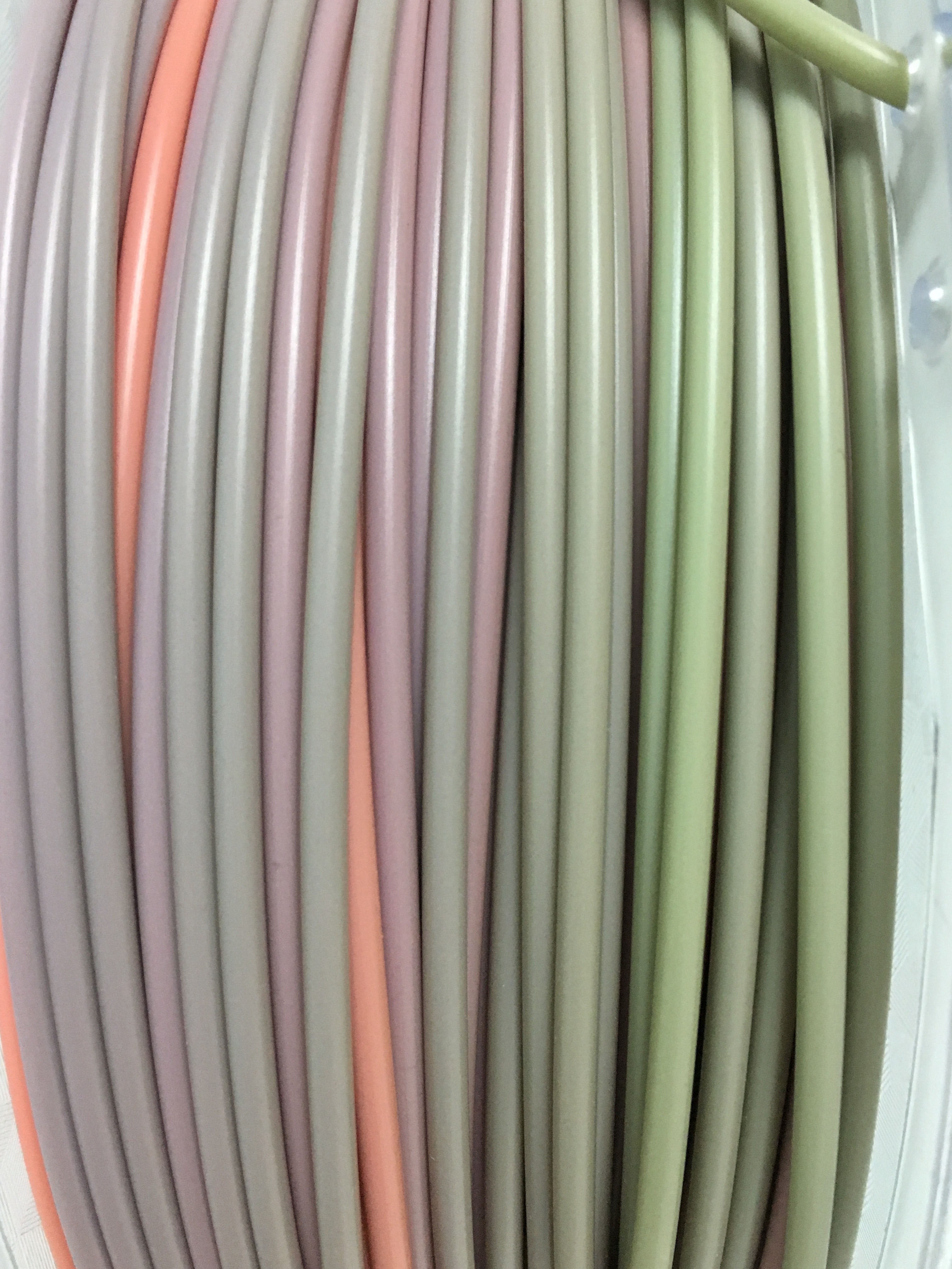 Multi Color 2.2 Lbs 1 Kg PLA 3D Printer Filament 1.75mm 2.85mm Green Yellow