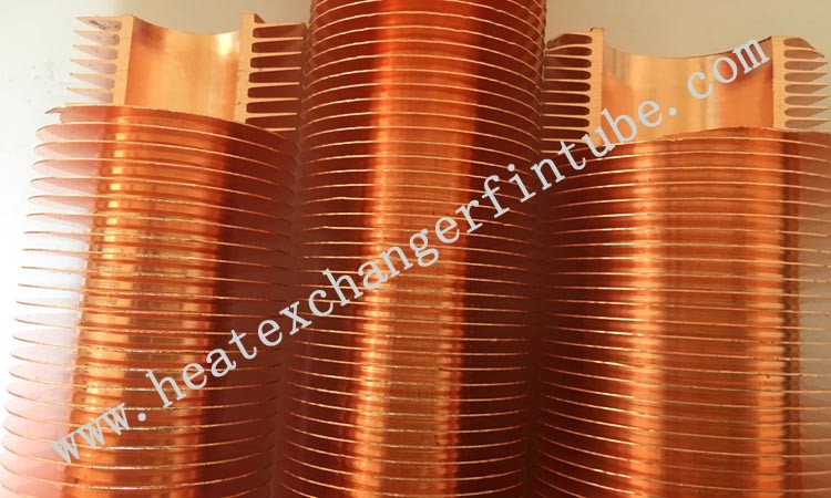 Air Cooler Aluminum 6063 Extruded Fin Tube With Free Middle Ends