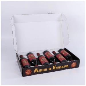 Wholesale Stackable Wine Shipping Corrugated Gift Box Thickened Folding from china suppliers