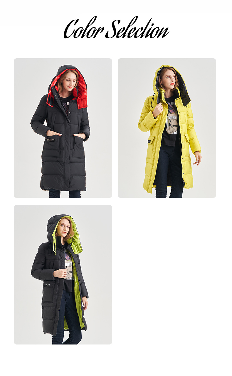 FODARLLOY Newest hot sale Cotton-Padded Jacket Women High Quality Coat Thick Winter Jacket Women Down Coat