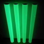 Eco-Solvent / UV Printable Photoluminescent Adhesive Vinyl Luminescent Sheet /