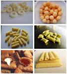 Caramel Popcorn / Puffed Corn Snack Making Machine SS Type 70KW Powered